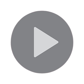 Play button on a gray background