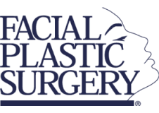Facial plastic surgery logo and branding.
