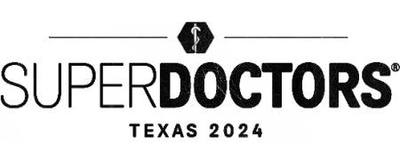 Super Doctors Texas 2024 logo design.